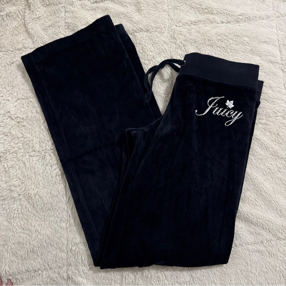 Y2K Juicy Velour Track pants